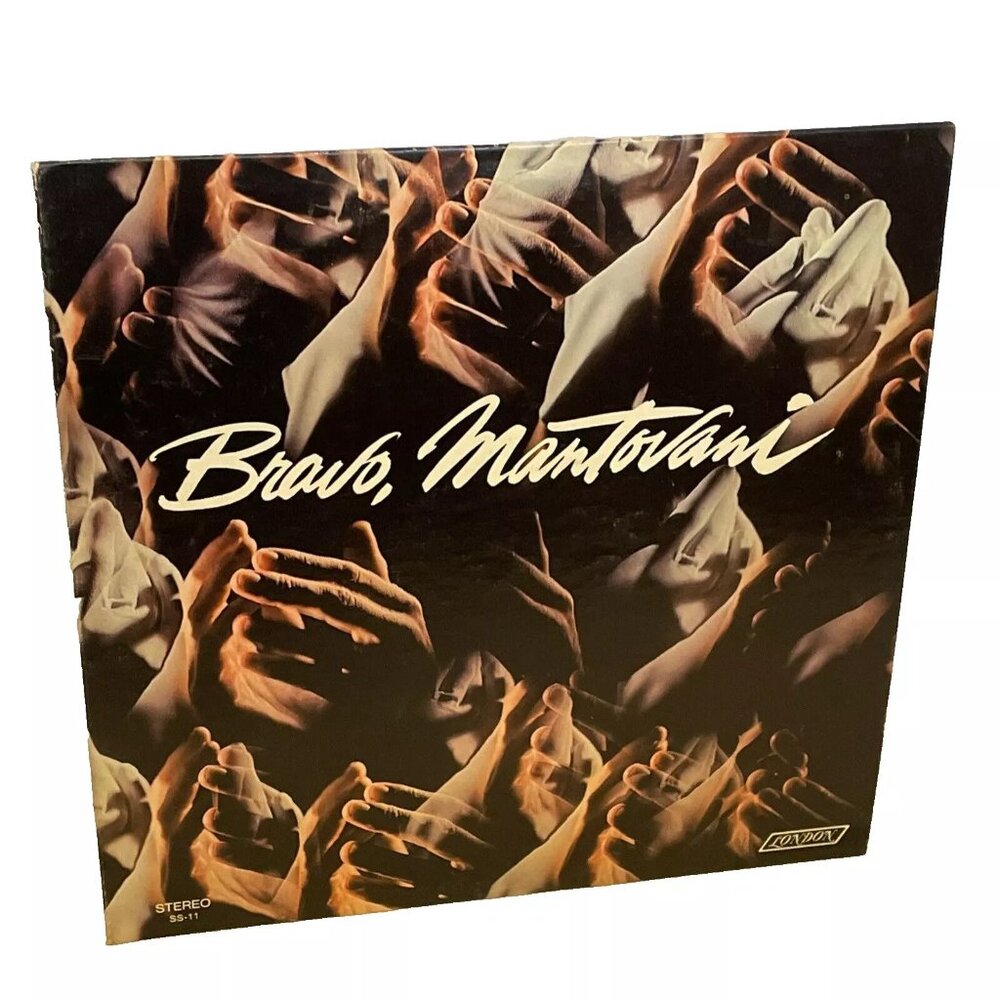 Mantovani Bravo, Mantovani (Vinyl) London SS 11 VG+ LP Record Album